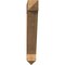 Ekena Millwork Traditional Arts & Crafts Smooth Bracket, Western Red Cedar, 5 1/2"W x 36"D x 36"H BKT06X36X36TRA03SWR - alternate 2